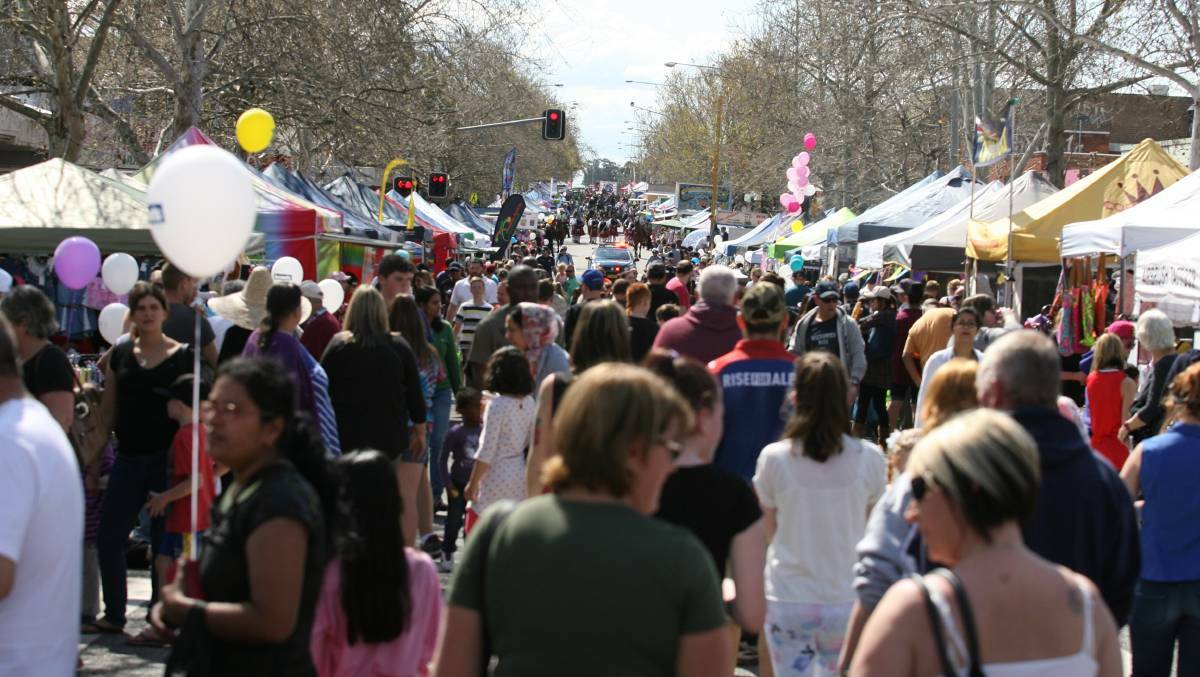 Queen Street looks very different than when St Marys Spring Festival was last held in 2015. Picture: Helen Nezdropa