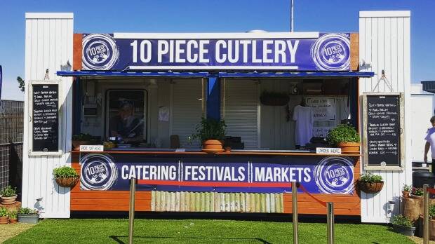 Ten Piece Cutlery is open for business every weekend. Photo: Supplied

