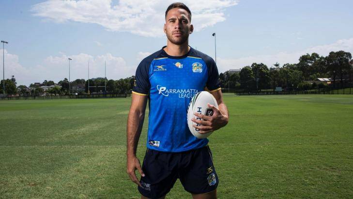 Corey Norman is determined to help Parramatta reach the play-offs for the first time since 2009. Photo: Dominic Lorrimer