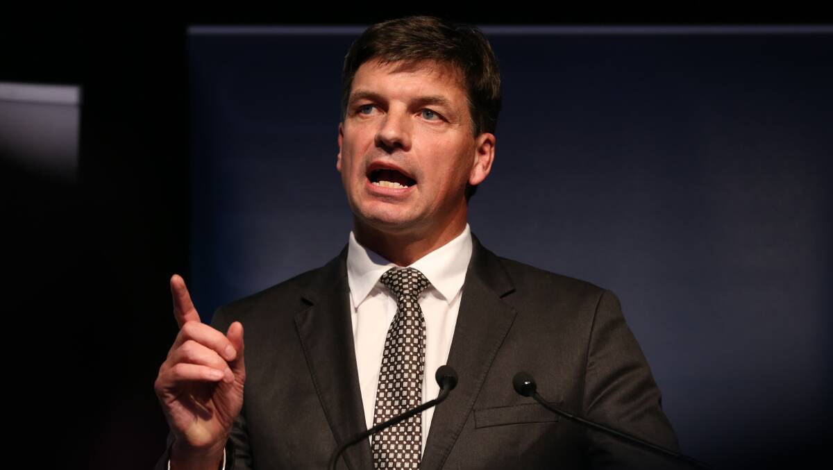 Hume MP Angus Taylor, Assistant Minister for Cities and Digital Transformation.