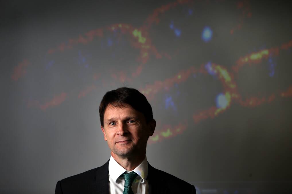 TACKLING BIOTICS: Professor Jon Iredell headlined the Breaking Bad Biotics lecture at University of Wollongong on Tuesday. Picture: Sylvia Liber