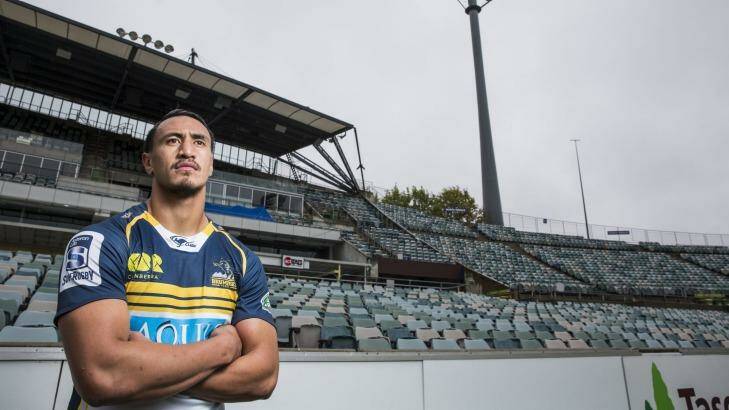 Lausii Taliauli wants Super Rugby success after moving on from the NRL and his Olympic Games dream. Photo: Matt Bedford