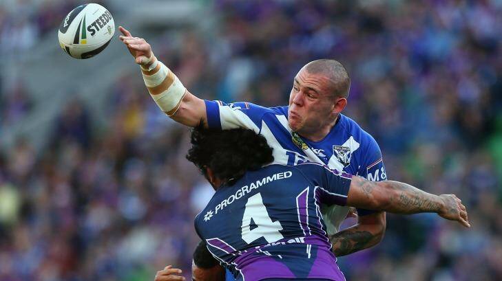 Happy in blue: But David Klemmer could have been a Swan, not a Bulldog.