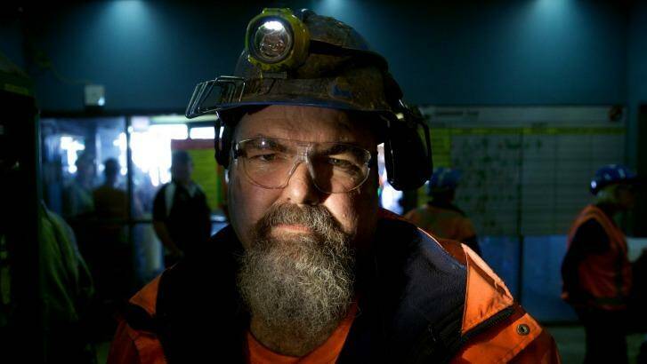 John Tilley, who spoke at Thursday's hearing, was stood down last month from his job at the Springvale coal mine. Photo: Wolter Peeters
