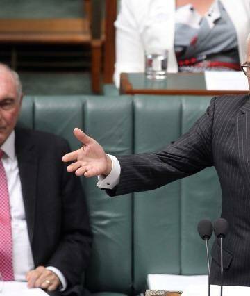 Efficiency measures: Communications Minister Malcolm Turnbull. Photo: Alex Ellinghausen
