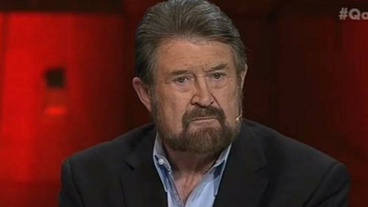 Broadcaster Derryn Hinch: branded a wanker. Photo: ABC
