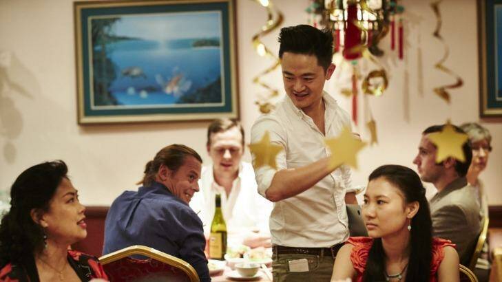 Benjamin Law, seen here as an extra on the show he created. Photo: Supplied