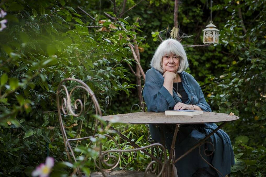 Marion Halligan at home in Canberra. Photo: Jamila Toderas