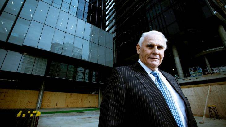Lang Walker will be cashing in on a commercial property boom if he sells his Collins Square project. Photo: Arsineh Houspian