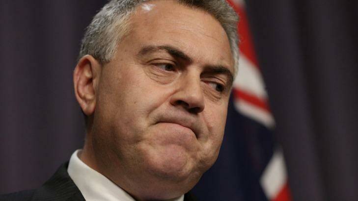 The PM is being urged to dump Treasurer Joe Hockey. Photo: Andrew Meares