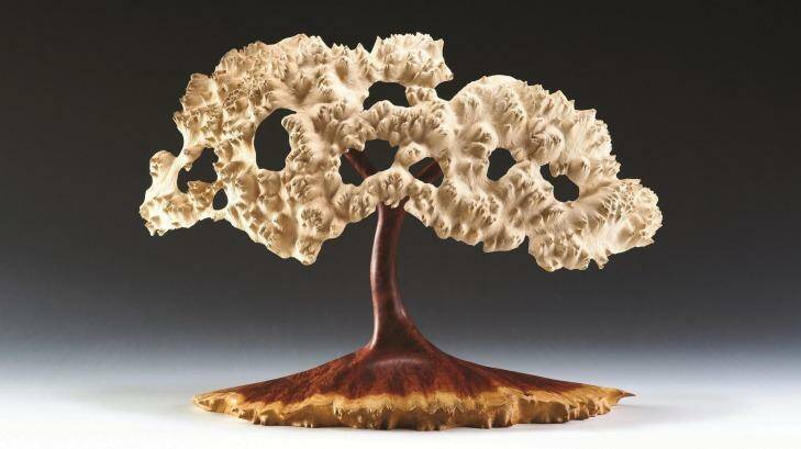 Terry Martin's Tree no9 at the Bungendore Wood Works Gallery. Photo: Supplied
