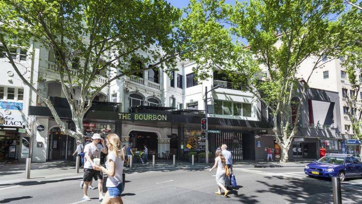 End of an era: Bourbon Hotel, Kings Cross, Sydney, is on the market as a potential development project.