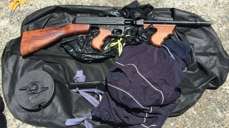 The gun seized in Marrickville.  Photo: NSW Police