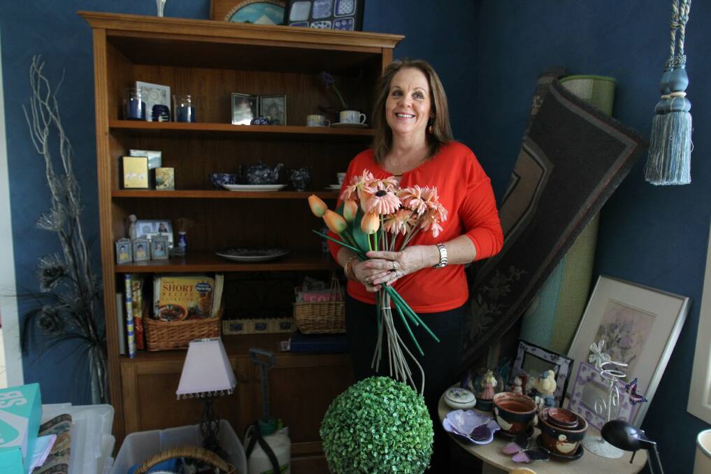 Diary date: Vicki Durant is among those holding a garage sale on October 25. Hers is at 7 Hamilton Way, Beaumont Hills. Picture: Gene Ramirez