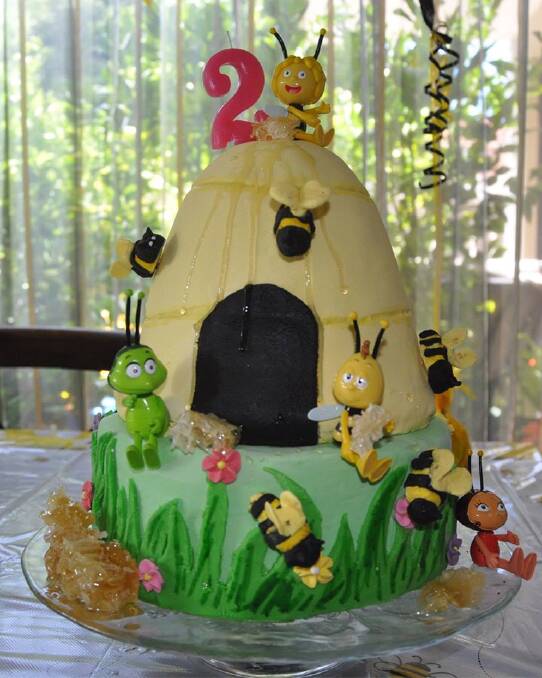 May the bee cake. Photo: Supplied