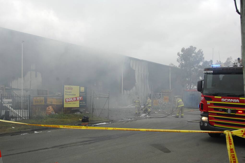 No known cause: An investigation is underway as to what caused the fire early this morning. Picture: Michael Szabath